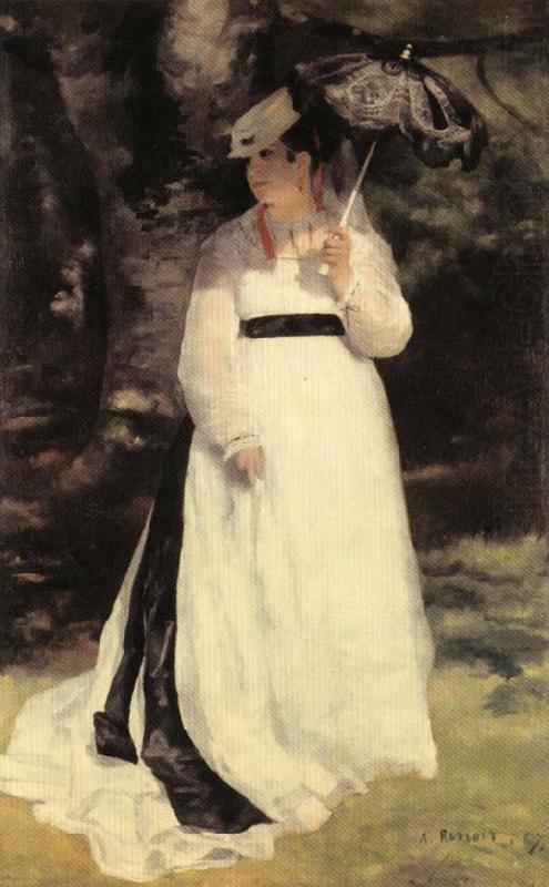 Lisa with Parasol, Pierre Renoir